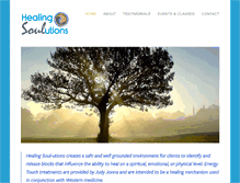 Tablet Screenshot of healing-soulution.com